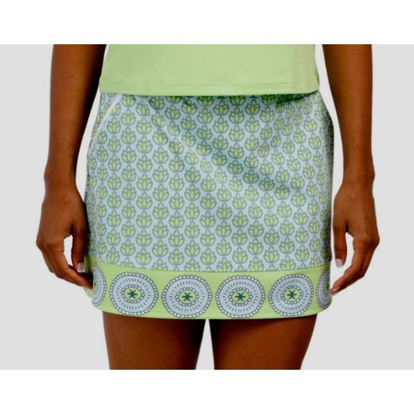 Sigrid Olsen Women's Sz Medium Blue/Green Golf & Tennis Skort w/Pockets - Picture 9 of 9